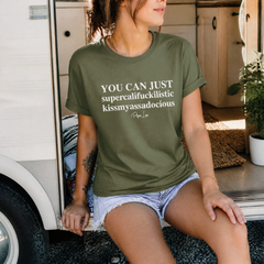 You Can Just Supercali Classic Tee — lifestyle hero