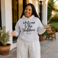 Welcome To The Shit Show Graphic Hoodie — lifestyle hero