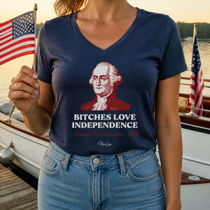 Women's Graphic V-Neck