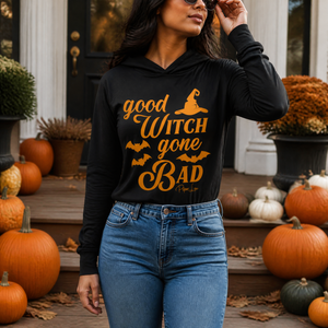 Good Witch Gone Bad Hooded Long Sleeve Tee — lifestyle hero