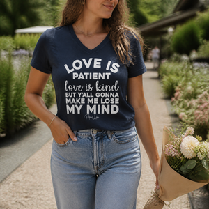 Women's Graphic V-Neck