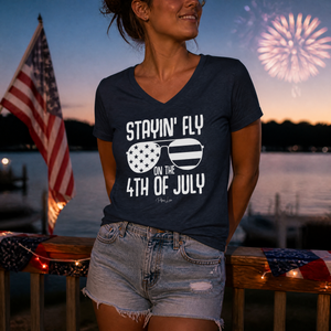 Women's Graphic V-Neck