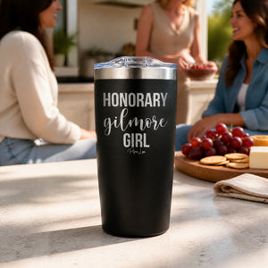 Honorary Gilmore Girl 20oz Engraved Adventure Tumbler — lifestyle