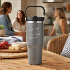 Turtle Kisses And Starfish Wishes 30oz Engraved Saratoga Tumbler — lifestyle