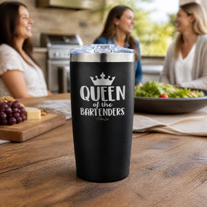 Queen Of The Bartenders 20oz Engraved Adventure Tumbler — lifestyle