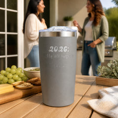 2026 Petty With Purpose 20oz Engraved Adventure Tumbler — lifestyle
