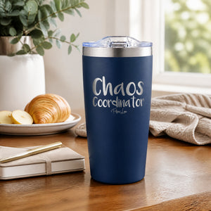 Chaos Coordinator 20oz Engraved Adventure Tumbler — lifestyle
