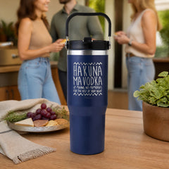 Hakuna Mavodka 30oz Engraved Saratoga Tumbler — lifestyle