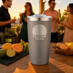 Ben Drankin Tequila 20oz Engraved Adventure Tumbler — lifestyle