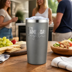 It's Gameday Y'all Baseball 20oz Engraved Adventure Tumbler — lifestyle