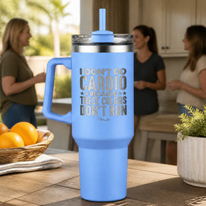 These Colors Don't Run 40oz Engraved Travel Tumbler — lifestyle
