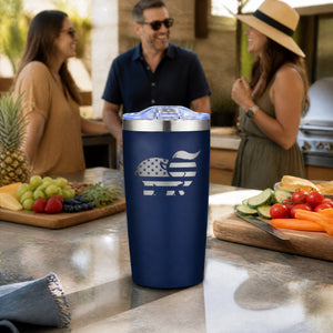 Cute Trumplican 20oz Engraved Adventure Tumbler — lifestyle