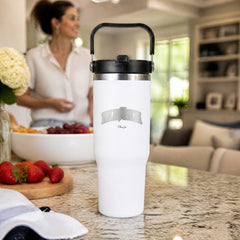 Mama (Red White And Blue) 30oz Engraved Saratoga Tumbler — lifestyle