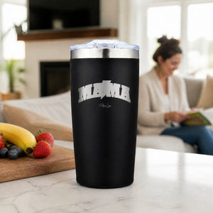 Mama (Red White And Blue) 20oz Engraved Adventure Tumbler — lifestyle