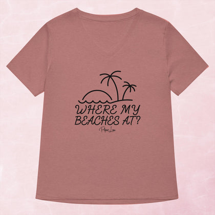 Women's Graphic V-Neck