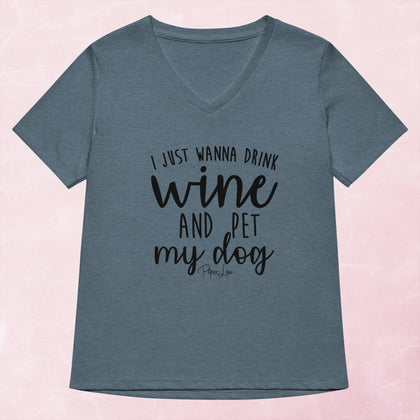 Women's Graphic V-Neck