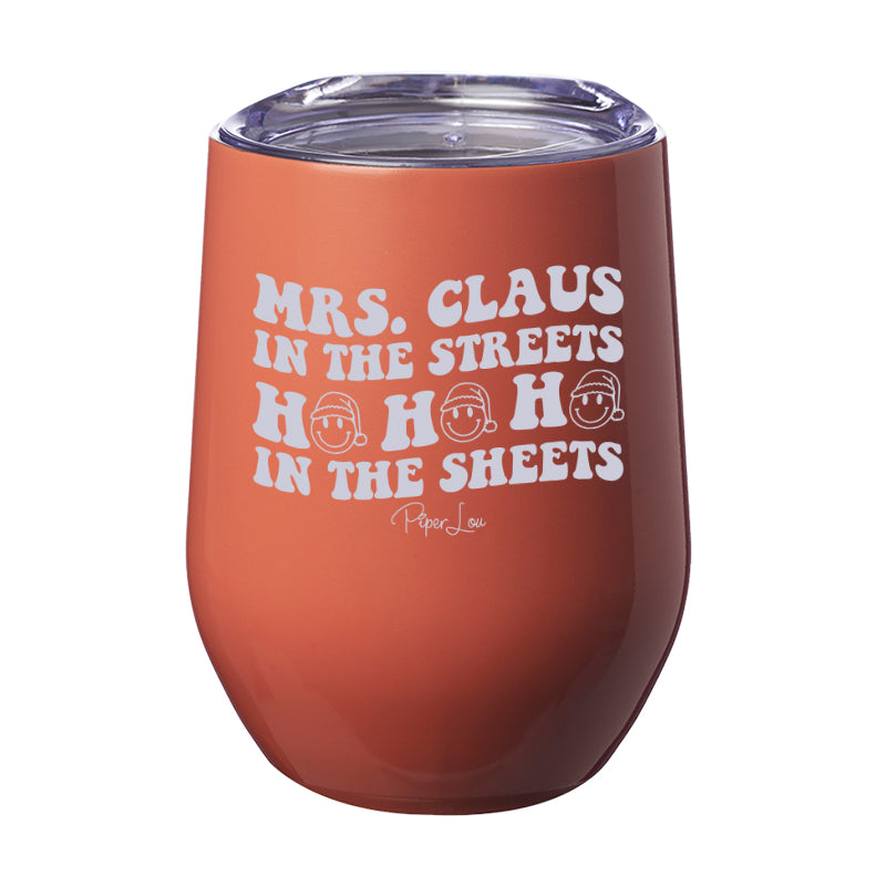 Mrs. Claus In The Streets Laser Etched Tumbler