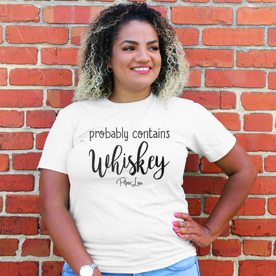 Probably Contains Whiskey Curvy Apparel