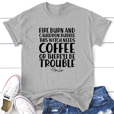 Fire Burn And Cauldron Bubble