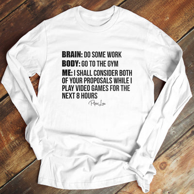 Brain Body Me Men's Apparel