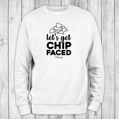 Let's Get Chip Faced Crewneck Sweatshirt