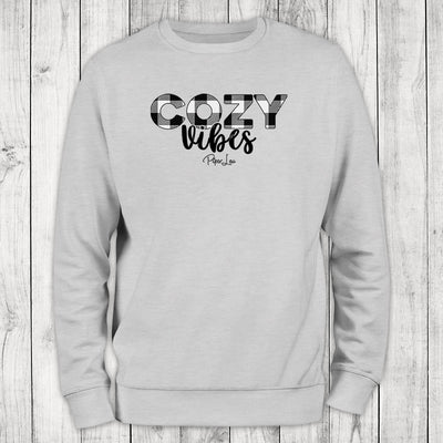 Cozy Vibes Graphic Crewneck Sweatshirt