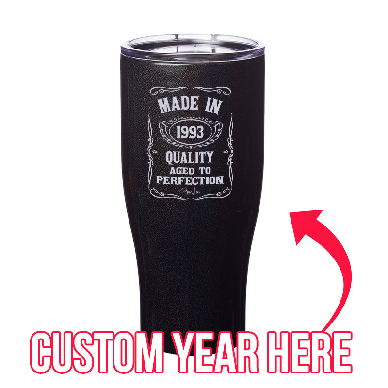 Jack Daniels Aged To Perfection (CUSTOM) Laser Etched Tumbler