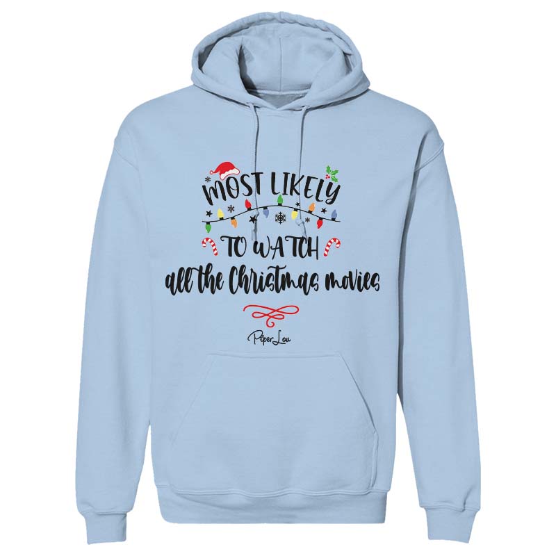2023 Christmas Collection | Most Likely to Watch All the Christmas Movies Apparel