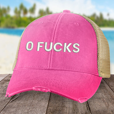 Zero Fucks Hat