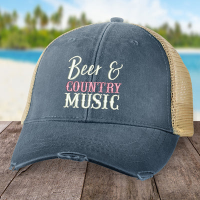 Beer And Country Music Hat