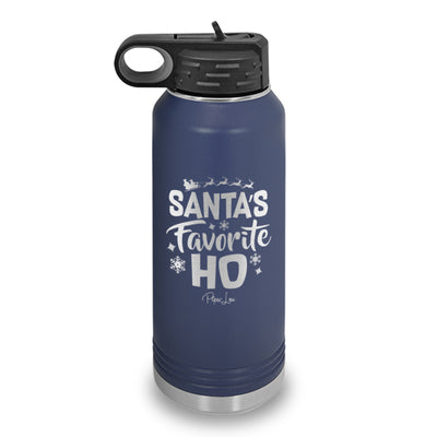 Santa's Favorite Ho Water Bottle