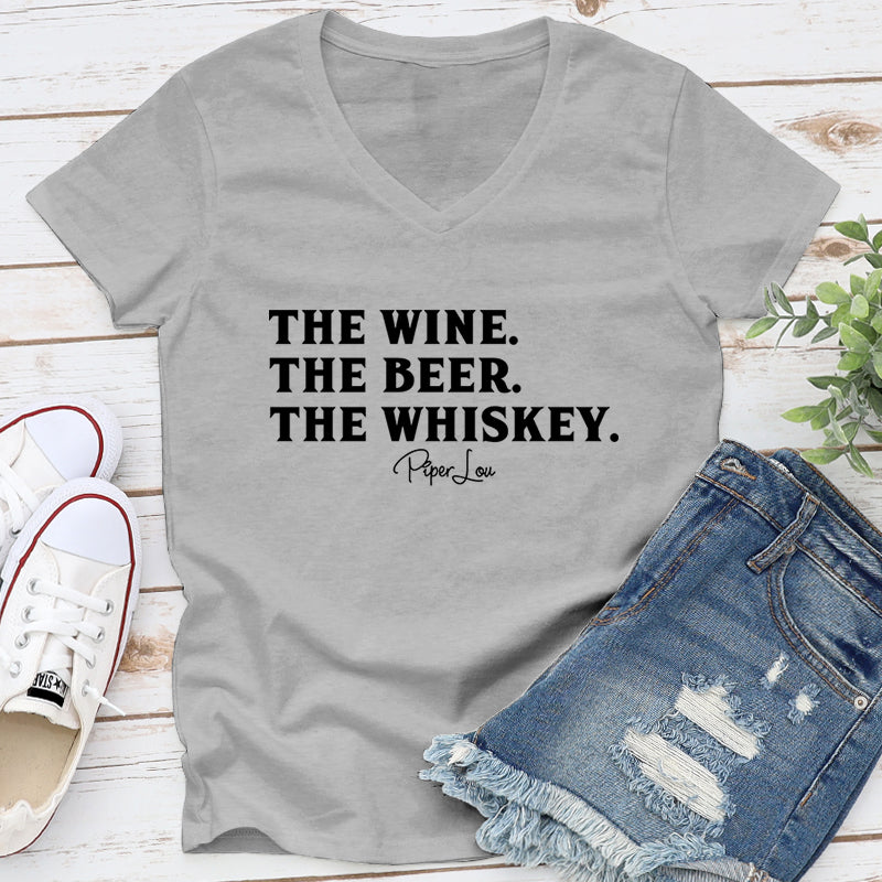 The Wine The Beer The Whiskey