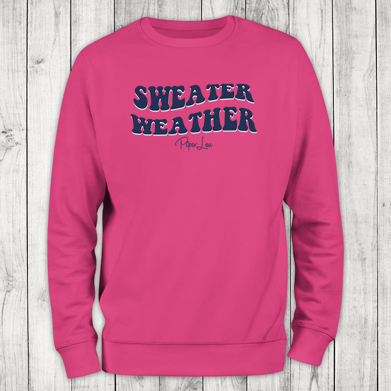 Sweater Weather Graphic Crewneck Sweatshirt