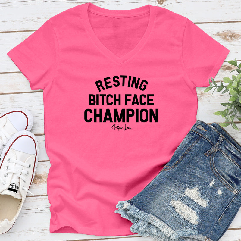 Resting Bitch Face Champion