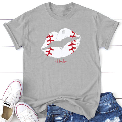 Spring Broke | Baseball Lips Graphic Tee