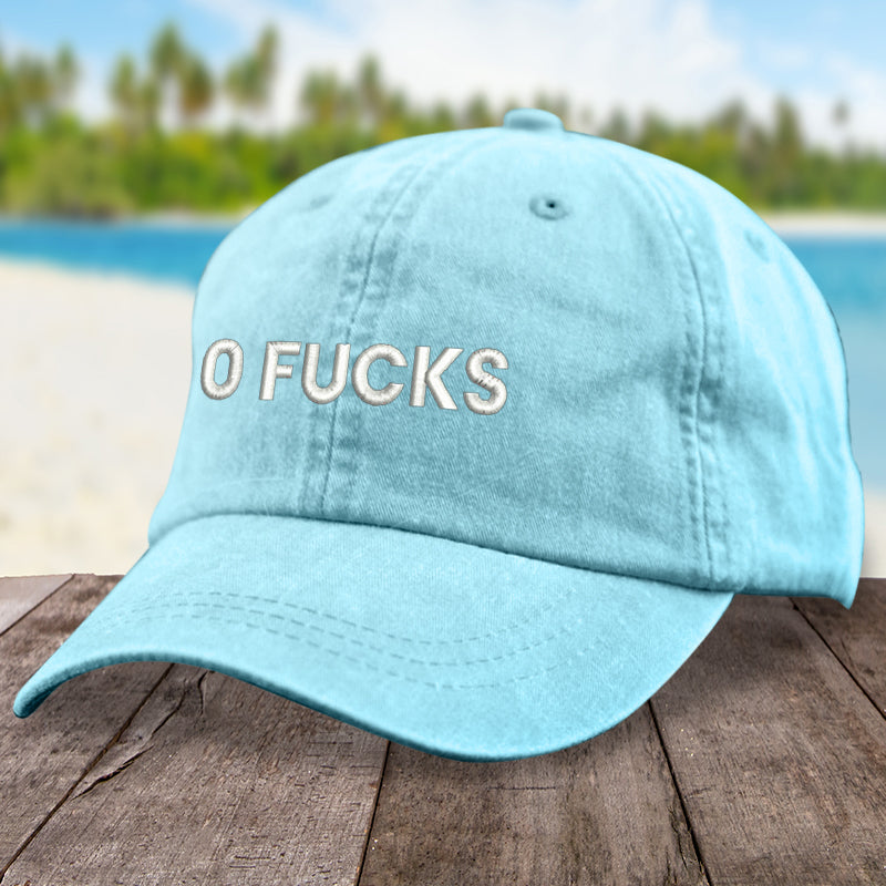 Zero Fucks Hat