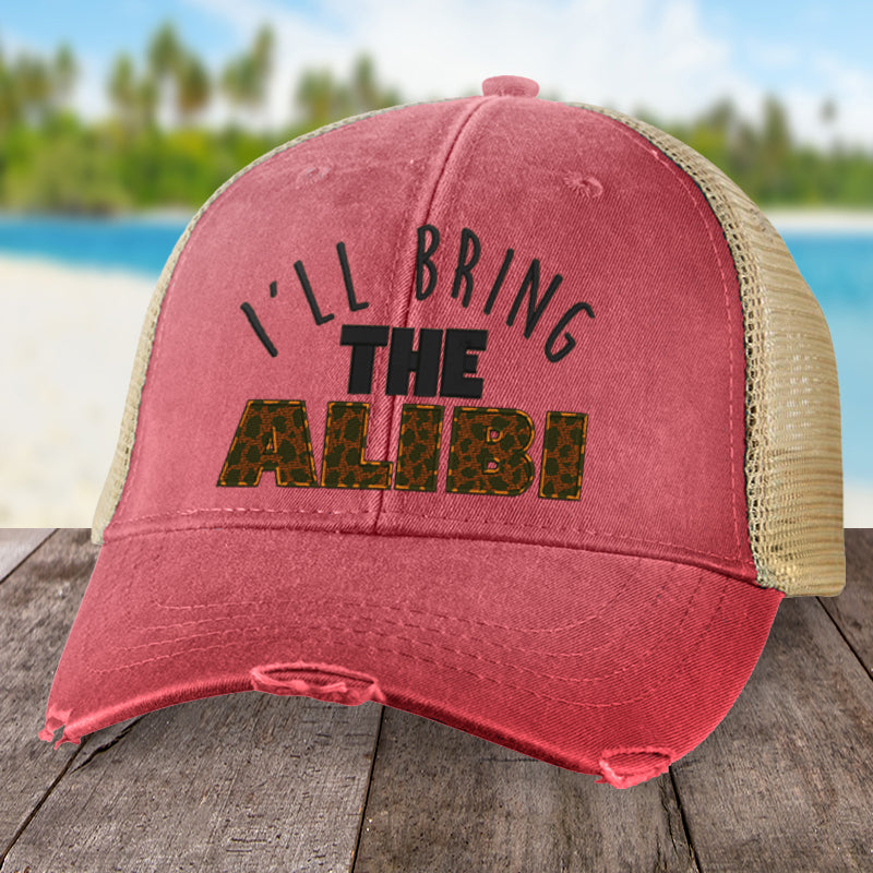 I'll Bring The Alibi Animal Print Hat
