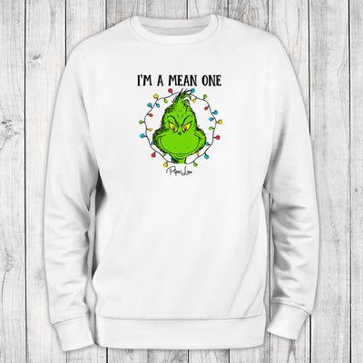 I'm A Mean One Christmas Graphic Crewneck Sweatshirt