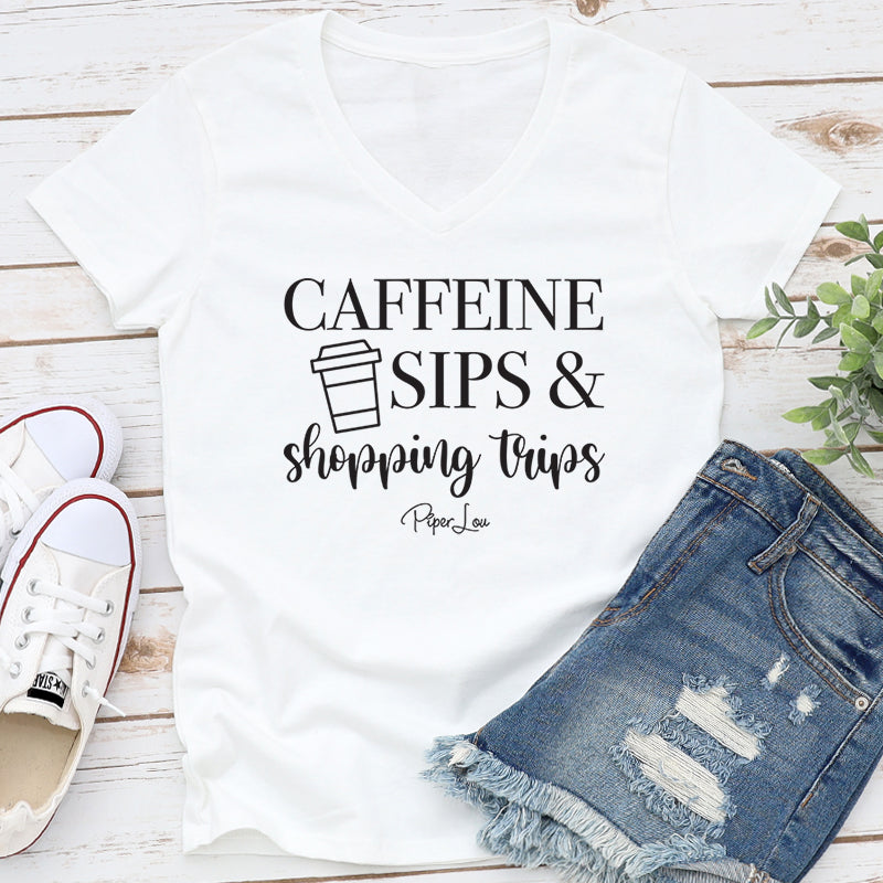 Caffeine Sips And Shopping Trips
