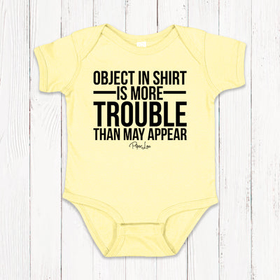 Object In Shirt Is More Trouble Kids Apparel