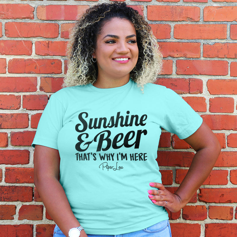 Sunshine And Beer Curvy Apparel
