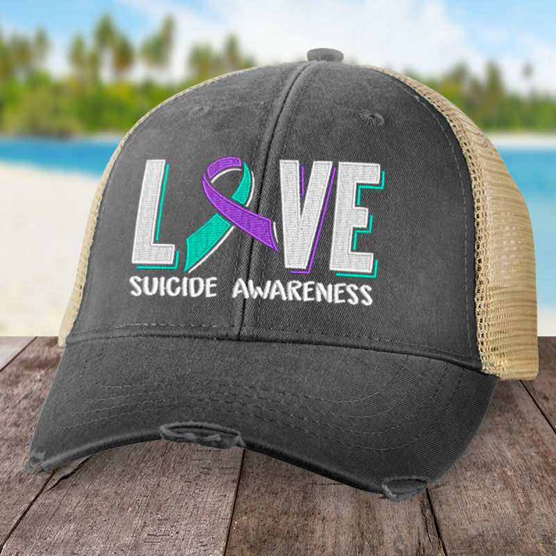 Suicide Awareness Love Ribbon Hat