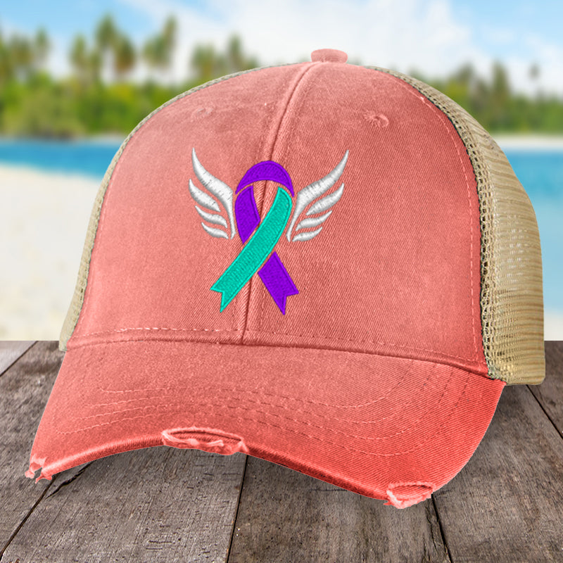 Suicide Awareness Angel Wings Hat