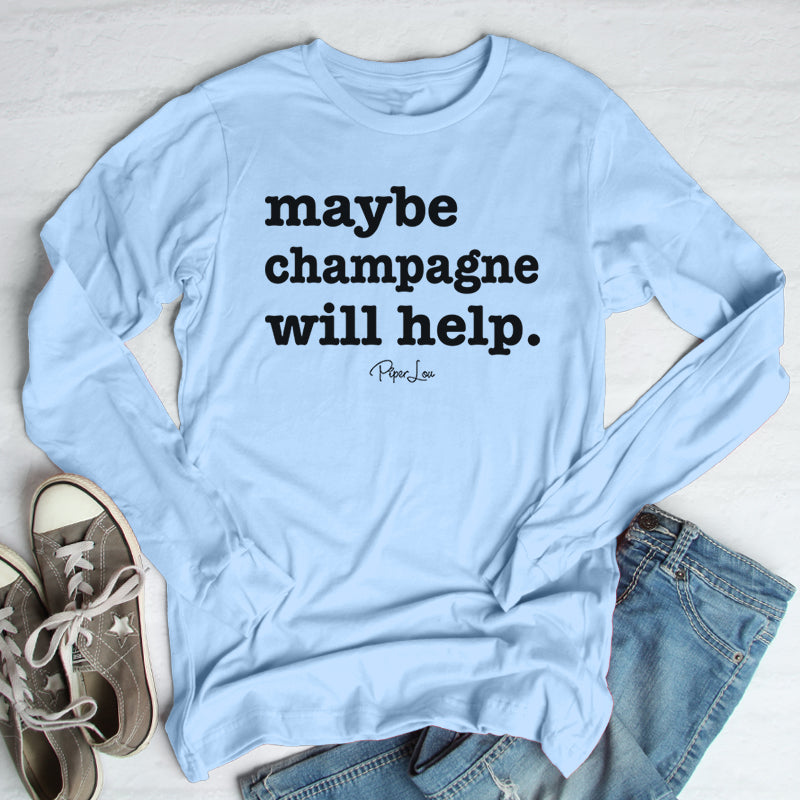 Maybe Champagne Will Help Outerwear
