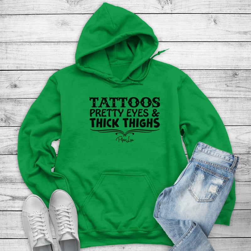 Tattoos Pretty Eyes Thick Thighs Outerwear