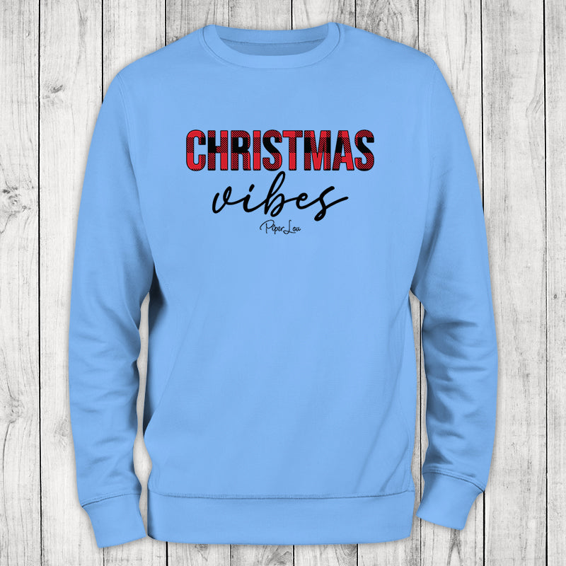 Christmas Vibes Graphic Crewneck Sweatshirt