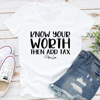 Know Your Worth Then Add Tax