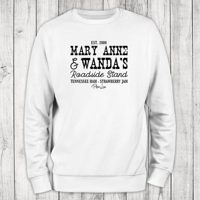 Mary Anne And Wanda's Roadside Stand Crewneck Sweatshirt