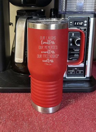 Our Laughs Limitless Travel Mug