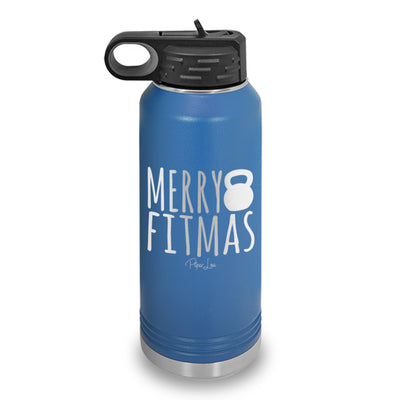 Merry Fitmas Water Bottle